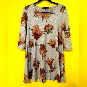 VIBE sportswear dress! Size Medium. Very cute floral pattern!